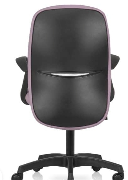 Jupiter Mid Back chair with upholstered Back , Seat and fixed arms